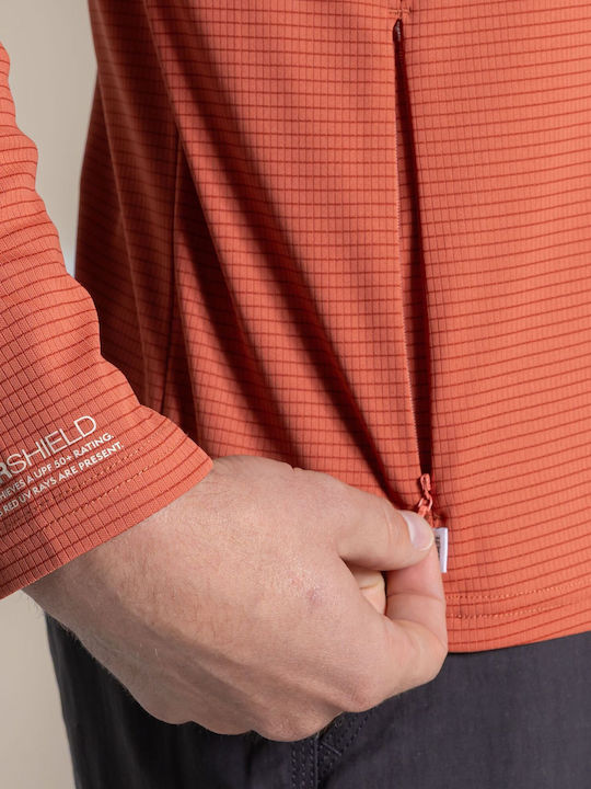 Herrenblusen Orange