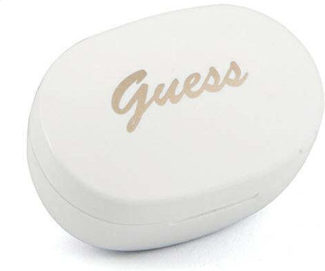 Guess GUTWST30 In-Ear Bluetooth-Freisprecheinrichtung Kopfhörer mit Ladeetui Weiß