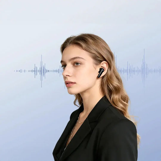 BlackView AirBuds 17 Bluetooth Handsfree Ακουστικά με Αντοχή στον Ιδρώτα και Θήκη Φόρτισης Μαύρα