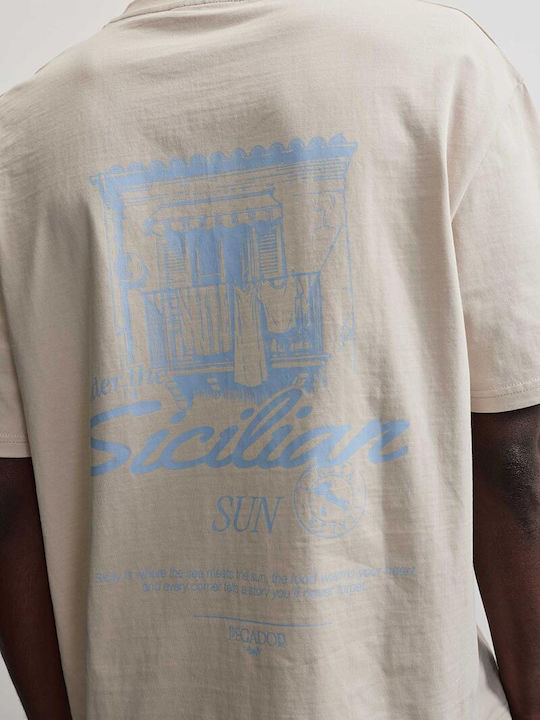 T-shirt Μπεζ