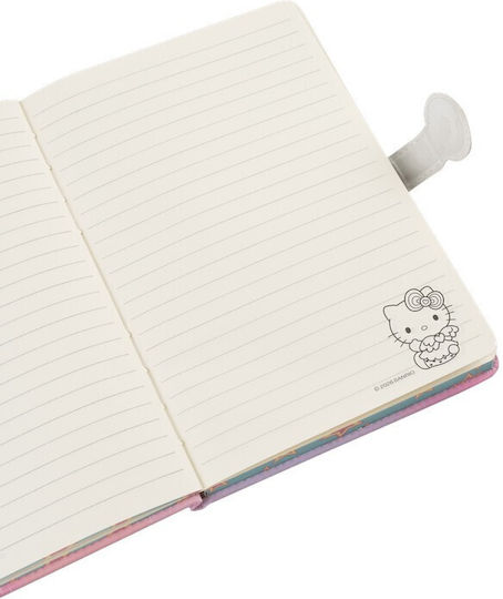 Colorino Ruled Notebook A5 80 Paper Sheets Pink