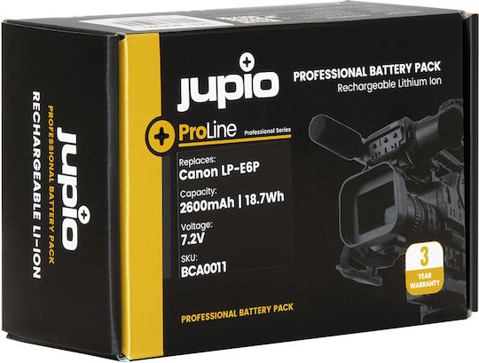 Jupio Baterie Proline Lp-e6p Canon 2600 Mah