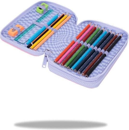 Coolpack Jumper 2 Κασετίνα Γεμάτη Ροζ