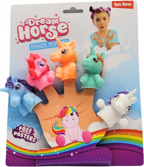 Pacynki Finger Puppets Sweet Cute Unicorns Waterproof Original