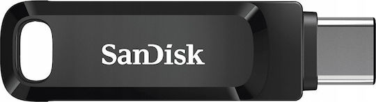 Sandisk Ultra Dual Drive Go 2TB USB 3.2 Stick με σύνδεση USB-C Μαύρο