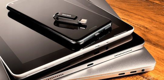 Sandisk Ultra Dual Drive Go 2TB USB 3.2 Stick με σύνδεση USB-C Μαύρο