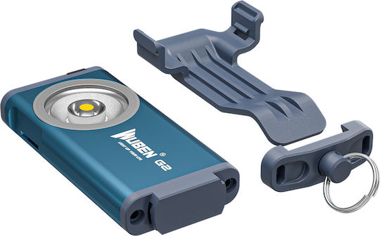 Wuben Wiederaufladbarer Schlüsselanhänger LED Taschenlampe mit Maximaler Helligkeit 500lm