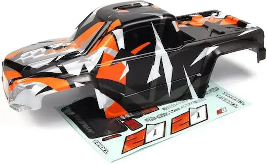 Painted Cut Quantum2 Mt Orange Body Shell