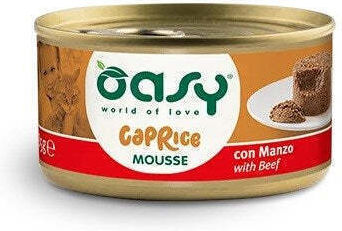 Oasy Мокра Храна за Котки с Говеждо Месо 85гр