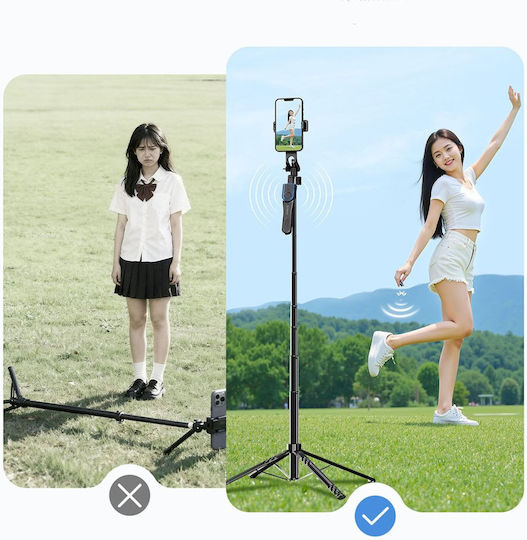 Orico Selfie-Stick Handy-Stative Bluetooth Schwarz