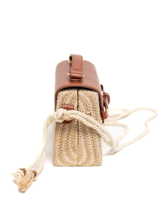 Straw Women's Clutch Brown