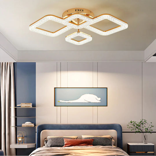 Jiju Mount Ceiling Light 67cm LED with Remote Control