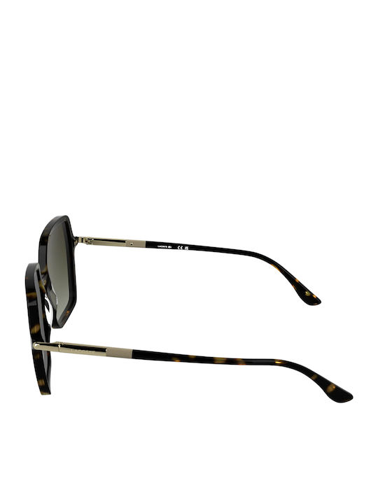Lacoste Ochelari De Soare Maro Cu Ramă Din Plastic