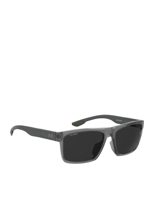 Under Armour Ochelari De Soare Pentru Bărbați Cu Ramă Din Plastic Auriu Și Lentilă Neagră UA ACETECH/F 63M/M9
