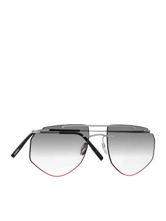 Silhouette Ochelari De Soare Negri Cu Ramă Metalică Silhouette Ochelari De Soare Negri Cu Ramă Metalică