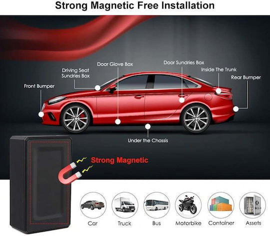 Coban Mini GPS Tracker TK108B GSM για Αυτοκίνητα Αδιάβροχο IP67