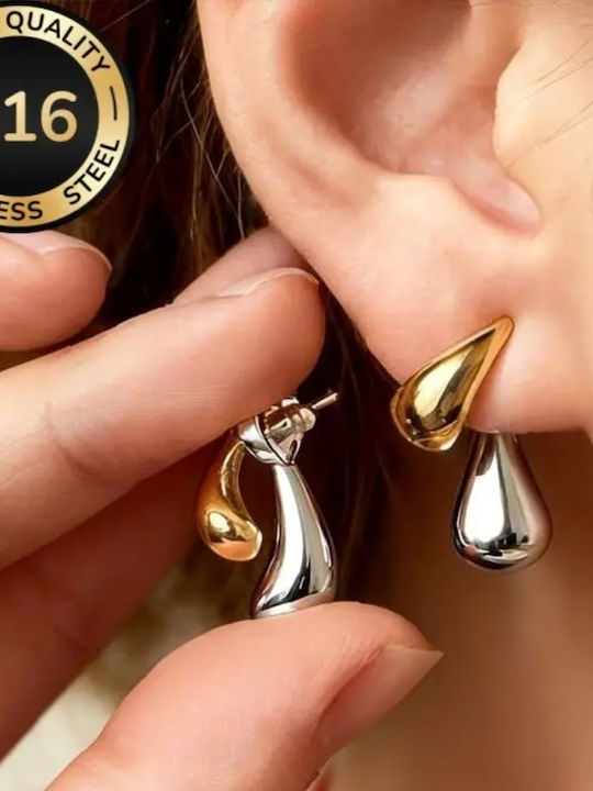 ShuShu Earrings Gold Plated Steel