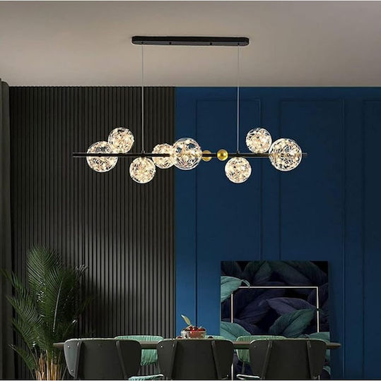Jiju LED Lumini Suspendate Transparent