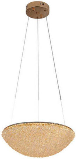 Jiju Lumini Suspendate Auriu LED Cu Lumină Alb Natural