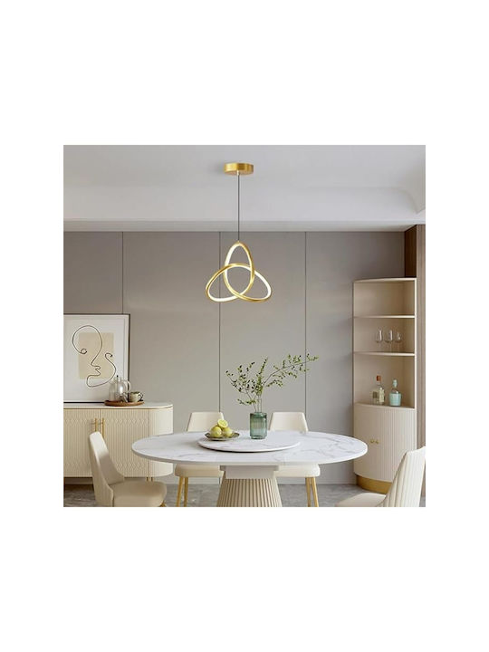 Jiju Lumini Suspendate LED cu Lumină Alb Natural