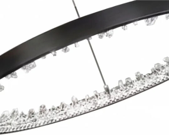 Jiju LED Smart Lumini Suspendate Negru
