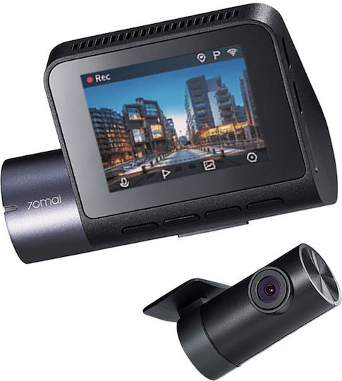 70Mai A410 & RC21 1440P Windshield Car DVR Set with Rear Camera, 2" Display with Adhesive Tape