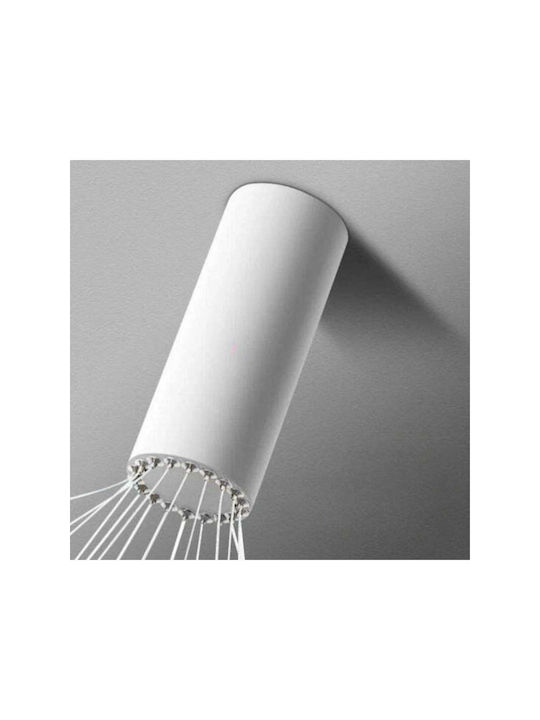 Jiju Lumini Suspendate Alb LED Cu Lumină Alb Cald