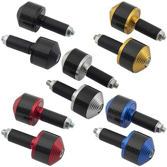 A-pro Handlebar Counterweights Cp2230 D-13mm Red
