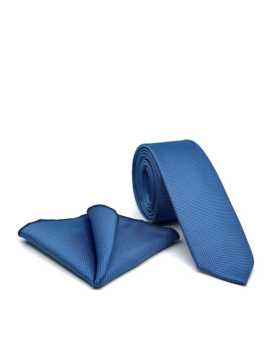 Legend Accessories Legend Accessories Set Monochrom Krawatten in Blau Farbe