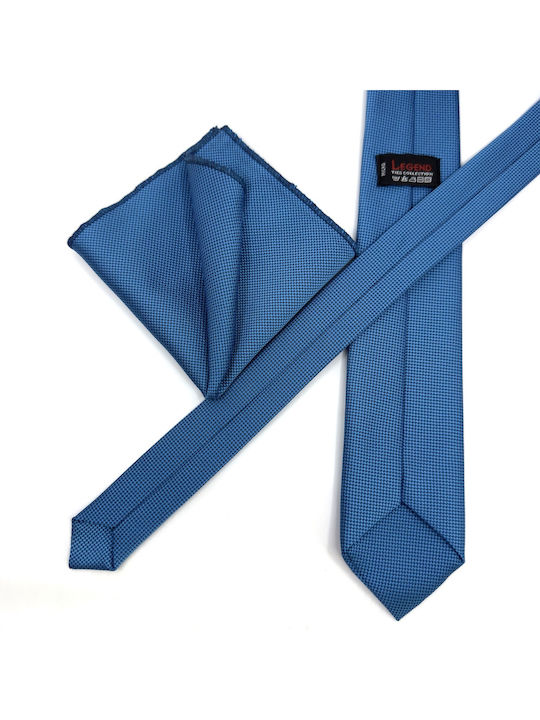 Legend Accessories Legend Accessories Set Monochrom Krawatten in Blau Farbe