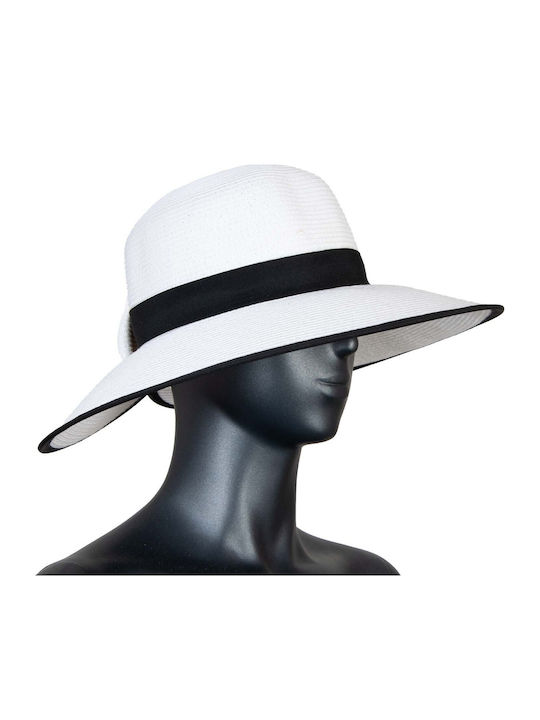 Karfil Women's Wicker Hat White