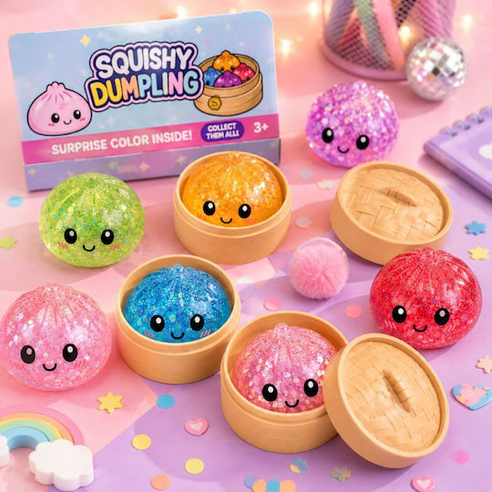 Rainbow Squishy Dumpling Αφρώδες Χρυσό