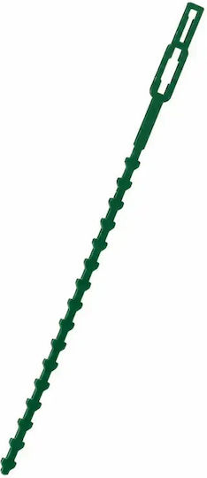 Set 100 Legături pentru Plante Zola Reutilizabile Reglabile Suport de Legare Rezistent la Vreme 23 Cm