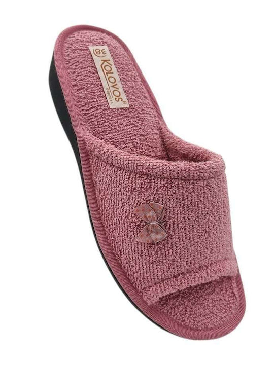 Terry Damen Hausschuhe Rosa 138-25_Sapio_Milo