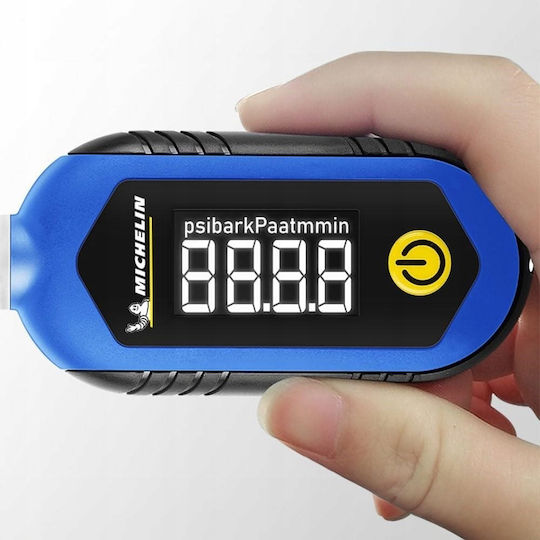 Michelin Digital Tire Pressure Gauge 10.3 Bar Tread Depth Gauge Led Flashlight Rechargeable