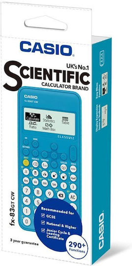 Casio Casio Wissenschaftlicher Taschenrechner in Blau FX-83GTCW
