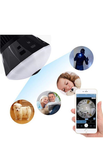 Base Spy Camera WiFi Lamp