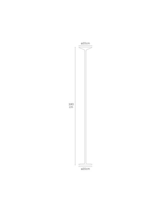 VK Lighting LED Φωτιστικό Δαπέδου Μαύρο VK Lighting LED Φωτιστικό Δαπέδου Μαύρο