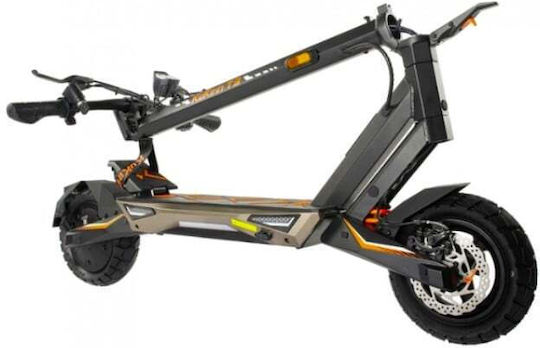 KuKirin T3 Electric Scooter with 45km/h Max Speed and 58km Range in Black Colour