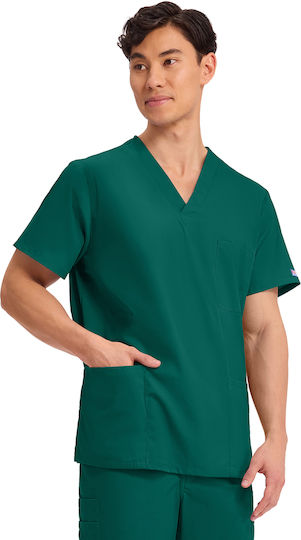 Cherokee Unisex Medizinische Bluse Grün