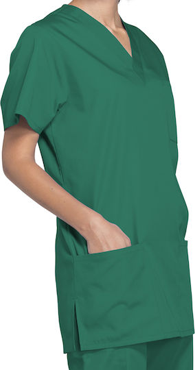 Cherokee Unisex Medizinische Bluse Grün