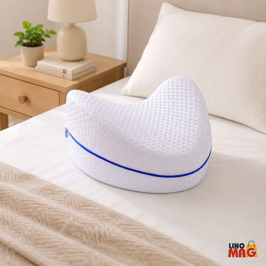 Linomag Μαξιλάρι με Memory Foam σε Λευκό χρώμα