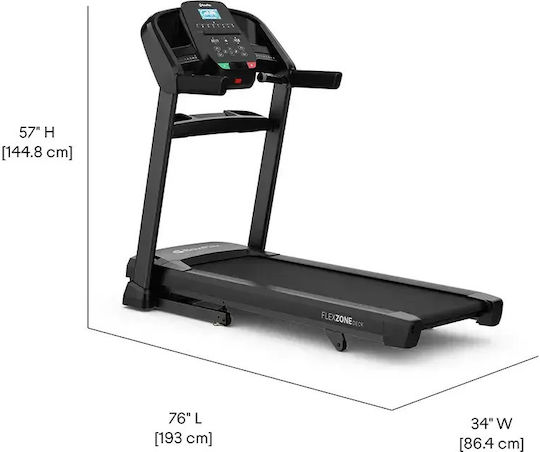 Bowflex T8.5J 3hp Elektrischer Faltbarer Laufbänder Für Benutzer Bis Zu 147kg