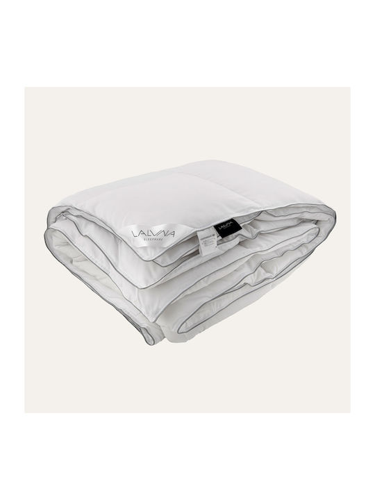 La Luna Duvet Queen with Hollowfiber Filling 220x240cm The Lightweight 3d Quilt White 200 GSMGsm 4.5 togs Togs