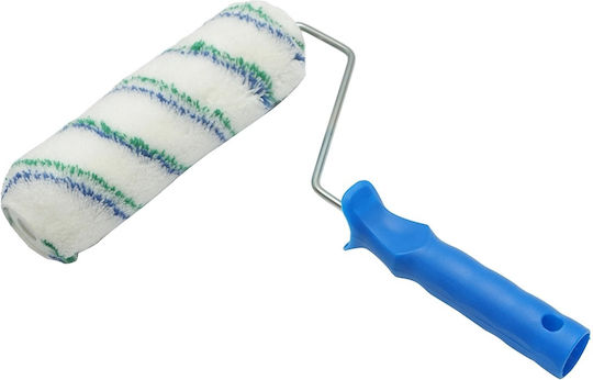 Microfiber Paint Roller Striped Handle Smooth & Semi-Smooth Surfaces