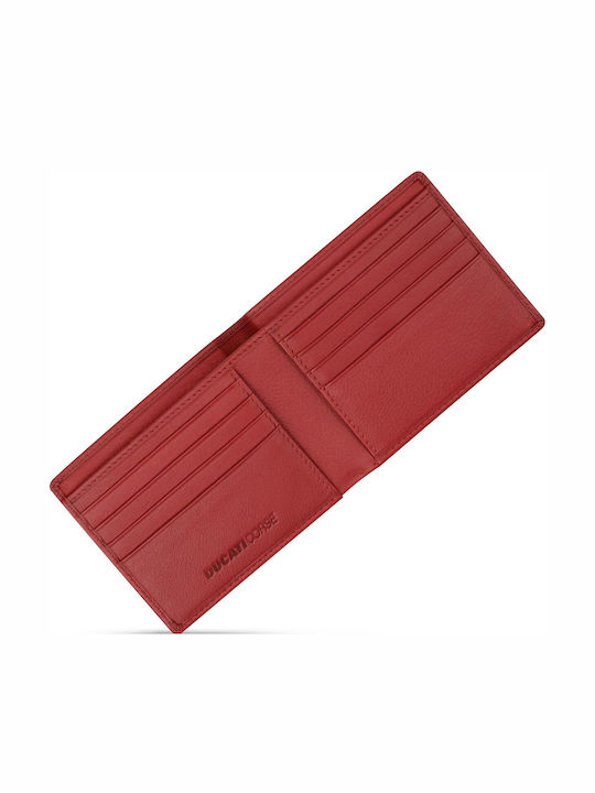 Leder Herrenbrieftasche Rot