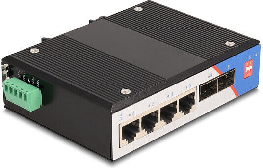 DeLock 88015 Unmanaged L2 Switch με 4 Θύρες Gigabit (1Gbps) Ethernet