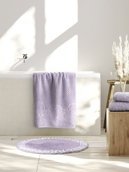 Nima Bath Towels Set 3 pcs Melani Butterflies Weight 450gsm