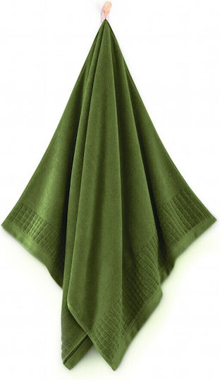 Zwoltex Prosop De Corp 70x140cm Verde Închis Greutate 500gr/m²