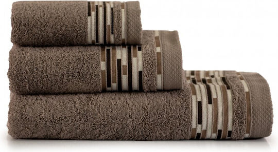 Zwoltex Πετσέτα Σώματος 70x140εκ. Dark Beige Βάρους 450gr/m²
